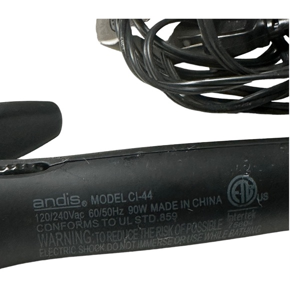 Andis CI-44 1” Professional Gold Ceramic Curling Iron EUC - Picture 10 of 10
